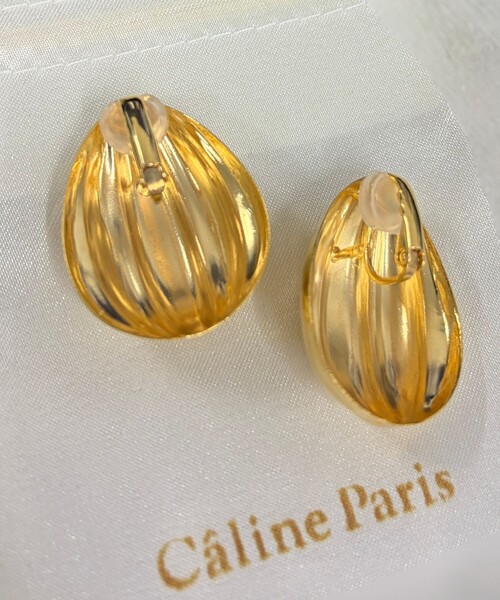 Caline Paris(カリーヌパリ)の「【Caline Paris/カリーヌパリ】ゴールドイヤリング/両耳(イヤリング・レディース・ゴールド・フリー)」の13枚目の写真