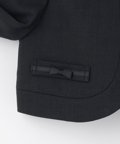 petit main（プティマイン）の「【フォーマル】フラワー刺しゅうOP+衿つきJKセット（スーツセット・キッズ・サックスブルー・110cm/130cm/120cm）」の13枚目の写真