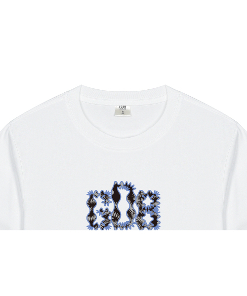 GRAIN DE BEAUTE（グランデボーテ）の「Original GDB T-SHIRT [WHITE]（Tシャツ/カットソー・レディース・ホワイト・S/M/L/XL）」の4枚目の写真