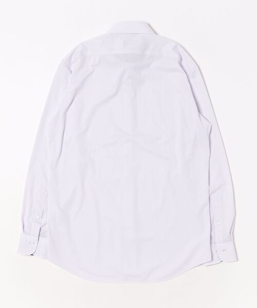 TAKA-Q（タカキュー）の「ワイシャツ メンズ ストレッチ 吸水速乾 ノンアイロン カッタウェイ 長袖 ビジネス ドレス NEWスタンダードフィット（ビジネスシャツ・メンズ・パープル・首回り41cm-裄丈86cm/首回り45cm-裄丈86cm/首回り39cm-裄丈80cm/首回り43cm-裄丈86cm/首回り43cm-裄丈82cm/首回り41cm-裄丈82cm/首回り39cm-裄丈84cm/首回り37cm-裄丈80cm）」の8枚目の写真