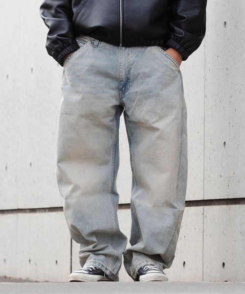 Levi's(リーバイス)の「Levi's/リーバイス BAGGY バレルジーンズ(デニムパンツ・メンズ・ブラック/ダークインディゴブルー/インディゴブルー・W28 L32/W29 L32/W30 L32/W31 L32/W32 L32/W33 L32/W34 L32/W36 L32)」の3枚目の写真