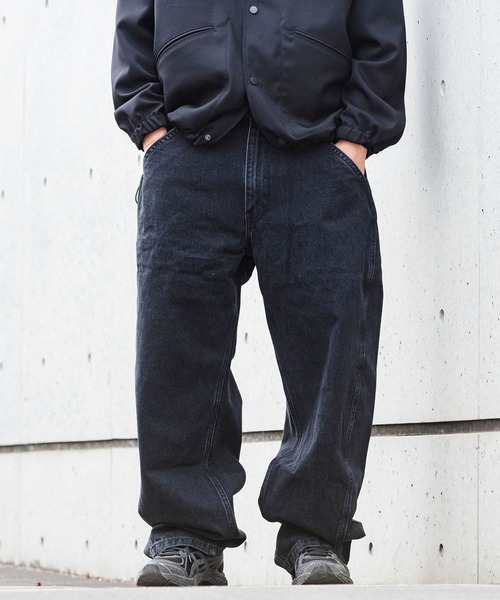 Levi's(リーバイス)の「Levi's/リーバイス BAGGY バレルジーンズ(デニムパンツ・メンズ・ブラック/ダークインディゴブルー/インディゴブルー・W28 L32/W29 L32/W30 L32/W31 L32/W32 L32/W33 L32/W34 L32/W36 L32)」の2枚目の写真