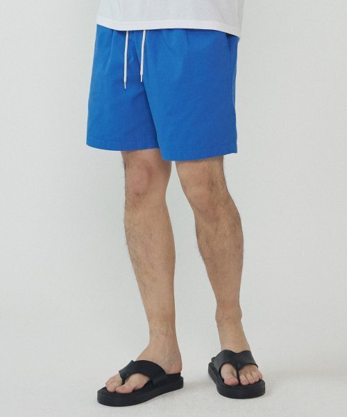 ANALOG MOOD(アナログムード)の「ベーシックバンディングショートパンツ(ブルー)(その他パンツ・メンズ・その他・L/M)」の4枚目の写真