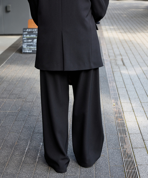 JOURNAL STANDARD（ジャーナルスタンダード）の「《追加》ライクストレッチワイドパンツ（その他パンツ・レディース・ブラック/アイボリー/ブラウン・36/38/40）」の19枚目の写真