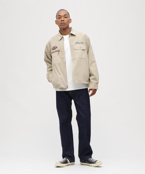 AVIREX(アヴィレックス)の「《A.A.R.C》FADED EMB WORK JACKET / フェイド エンブロイダリー ワークジャケット / AVIREX / アヴィレックス(ブルゾン・メンズ・ライトグレー/レッド/その他3/チャコールグレー・L/2XL/XL/M)」の13枚目の写真