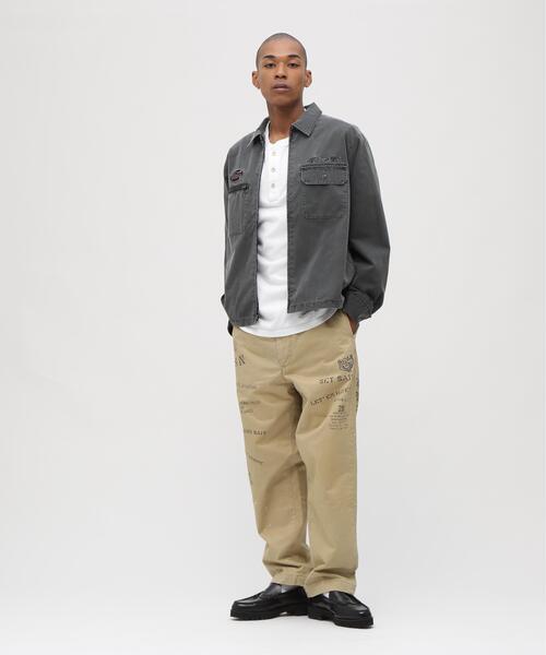 AVIREX(アヴィレックス)の「《A.A.R.C》FADED EMB WORK JACKET / フェイド エンブロイダリー ワークジャケット / AVIREX / アヴィレックス(ブルゾン・メンズ・ライトグレー/レッド/その他3/チャコールグレー・L/2XL/XL/M)」の20枚目の写真