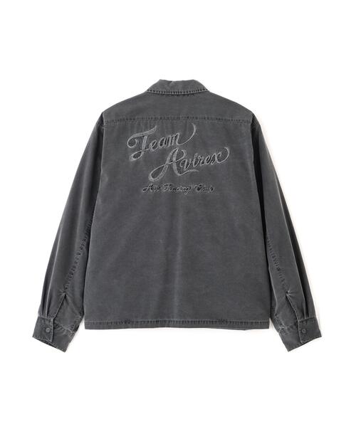 AVIREX(アヴィレックス)の「《A.A.R.C》FADED EMB WORK JACKET / フェイド エンブロイダリー ワークジャケット / AVIREX / アヴィレックス(ブルゾン・メンズ・ライトグレー/レッド/その他3/チャコールグレー・L/2XL/XL/M)」の22枚目の写真