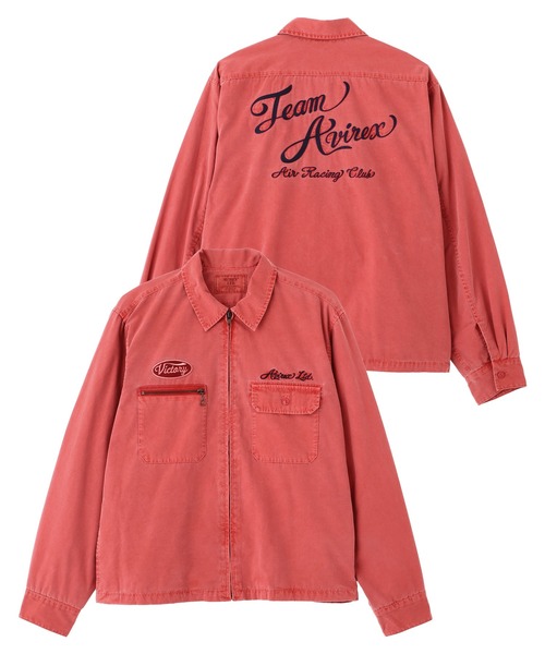 A.A.R.C》FADED EMB WORK JACKET / フェイド エンブロイダリー ワーク
