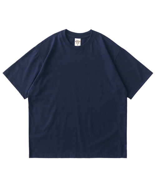 ANALOG MOOD（アナログムード）の「ソフト無地半袖Tシャツ（ネイビー）（Tシャツ/カットソー・レディース・その他・S/M/L/2XL/XL）」の2枚目の写真