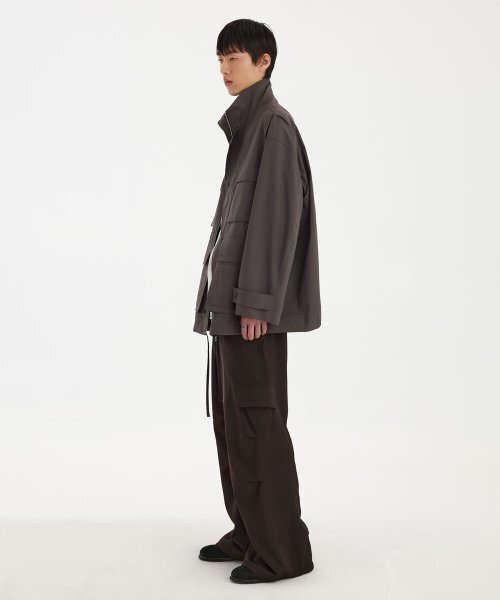 YOUTH(ユース)の「Panel Oversized Field Jacket - Brown(その他アウター・レディース・その他・M/L/S)」の3枚目の写真