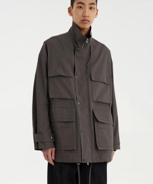 YOUTH(ユース)の「Panel Oversized Field Jacket - Brown(その他アウター・レディース・その他・M/L/S)」の7枚目の写真