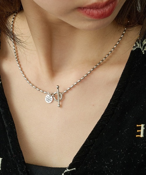 PHILIPPE AUDIBERT(フィリップ オーディベール)の「【PHILIPPE AUDIBERT】Yesa necklace CO6836 AR(ネックレス・レディース・シルバー・FREE)」の1枚目の写真