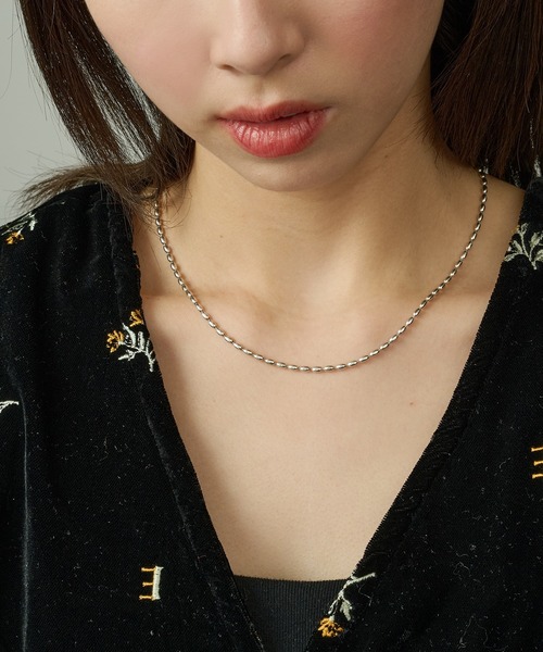 PHILIPPE AUDIBERT(フィリップ オーディベール)の「【PHILIPPE AUDIBERT】Yesa necklace CO6836 AR(ネックレス・レディース・シルバー・FREE)」の5枚目の写真