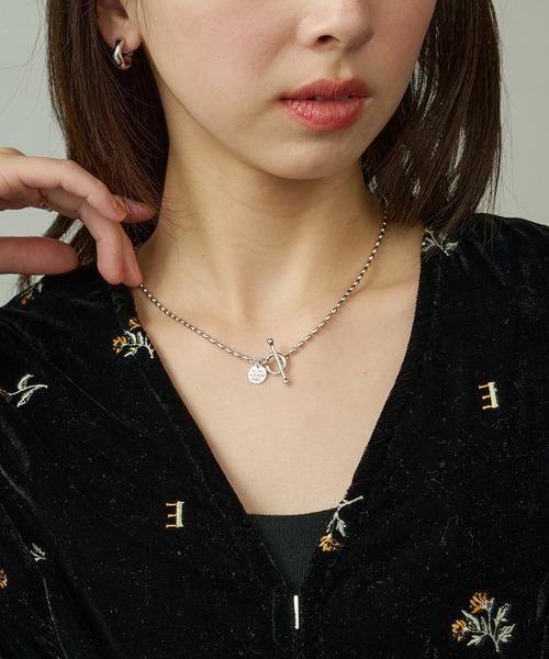 PHILIPPE AUDIBERT(フィリップ オーディベール)の「【PHILIPPE AUDIBERT】Yesa necklace CO6836 AR(ネックレス・レディース・シルバー・FREE)」の3枚目の写真
