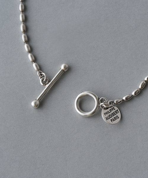 PHILIPPE AUDIBERT(フィリップ オーディベール)の「【PHILIPPE AUDIBERT】Yesa necklace CO6836 AR(ネックレス・レディース・シルバー・FREE)」の10枚目の写真