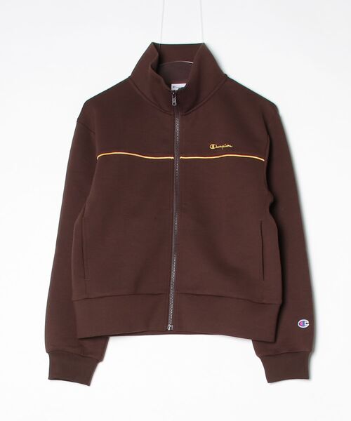 Champion（チャンピオン）の「【Champion/チャンピオン】レディース ジップスウェットカーディガン（その他アウター・レディース・ダークブラウン/ダークネイビー/アイボリー系/オリーブ・LARGE/MEDIUM）」の2枚目の写真