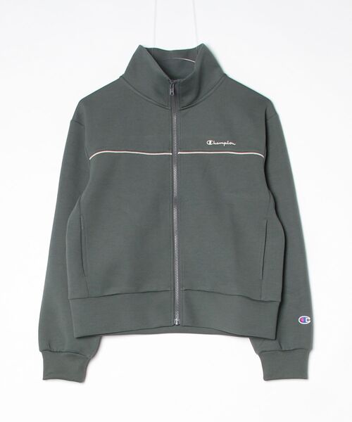 Champion（チャンピオン）の「【Champion/チャンピオン】レディース ジップスウェットカーディガン（その他アウター・レディース・ダークブラウン/ダークネイビー/アイボリー系/オリーブ・LARGE/MEDIUM）」の3枚目の写真