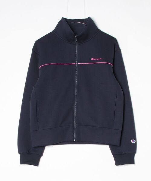 Champion（チャンピオン）の「【Champion/チャンピオン】レディース ジップスウェットカーディガン（その他アウター・レディース・ダークブラウン/ダークネイビー/アイボリー系/オリーブ・LARGE/MEDIUM）」の4枚目の写真
