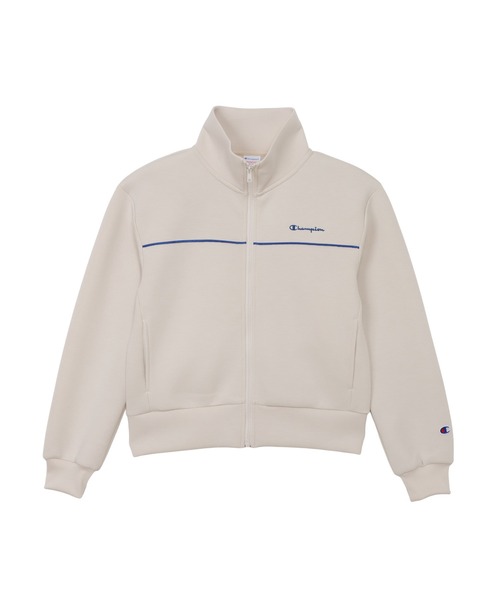 Champion（チャンピオン）の「【Champion/チャンピオン】レディース ジップスウェットカーディガン（カーディガン/ボレロ・レディース・ダークブラウン/ダークネイビー/アイボリー系/オリーブ・LARGE/MEDIUM）」の3枚目の写真