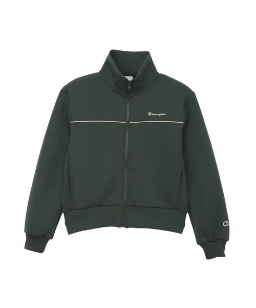 Champion（チャンピオン）の「【Champion/チャンピオン】レディース ジップスウェットカーディガン（カーディガン/ボレロ・レディース・ダークブラウン/ダークネイビー/アイボリー系/オリーブ・LARGE/MEDIUM）」の9枚目の写真