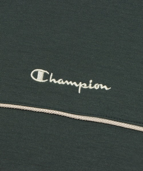 Champion（チャンピオン）の「【Champion/チャンピオン】レディース ジップスウェットカーディガン（カーディガン/ボレロ・レディース・ダークブラウン/ダークネイビー/アイボリー系/オリーブ・LARGE/MEDIUM）」の8枚目の写真