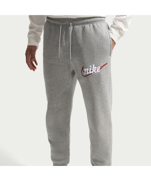 NIKE(ナイキ)の「NIKE/ナイキ AS M NK CLUB BB JGGR CTB(スウェットパンツ・メンズ・グレー/ブラック・S/M/L/XL)」の1枚目の写真