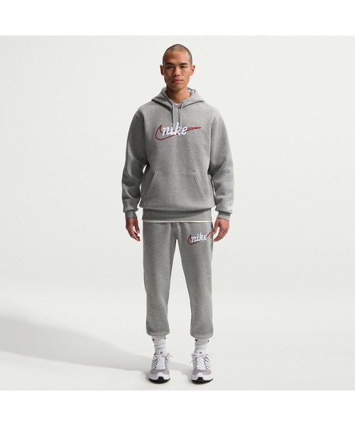 NIKE(ナイキ)の「NIKE/ナイキ AS M NK CLUB BB JGGR CTB(スウェットパンツ・メンズ・グレー/ブラック・S/M/L/XL)」の4枚目の写真