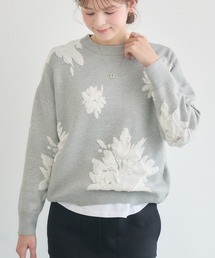 KATHARINE ROSS | 【PILLINI/ピリーニ】フラワージャガードプルオーバー(ニット/セーター)