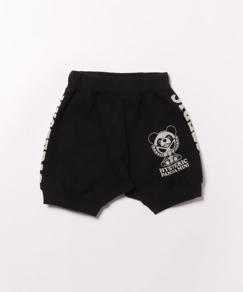 HYSTERIC MINI（ヒステリックミニ）の「PANDA MINI 前後RV ショートパンツ（その他パンツ・キッズ・ブラック・SMALL）」の2枚目の写真