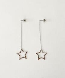 WEGO | WEGO/ステンレスBIGモチーフロングピアス(ピアス（両耳用）)