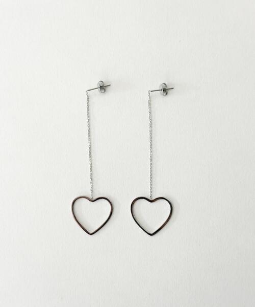 WEGO(ウィゴー)の「WEGO/ステンレスBIGモチーフロングピアス(ピアス(両耳用)・レディース・その他1/その他2・FREE)」の2枚目の写真