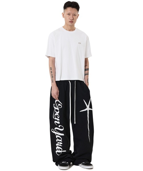 OY(オーワイ)の「『OY/オーワイ』METAL LOGO CROP TEE/メタルロゴクロップTシャツ(Tシャツ/カットソー・メンズ・ホワイト/ブラック/グレー・L/M/S)」の15枚目の写真