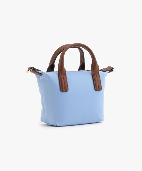 TOMMY HILFIGER（トミーヒルフィガー）の「マイクロトート2WAYショルダーバッグ（トートバッグ・レディース・アイボリー/ブラック・FREE）」の11枚目の写真