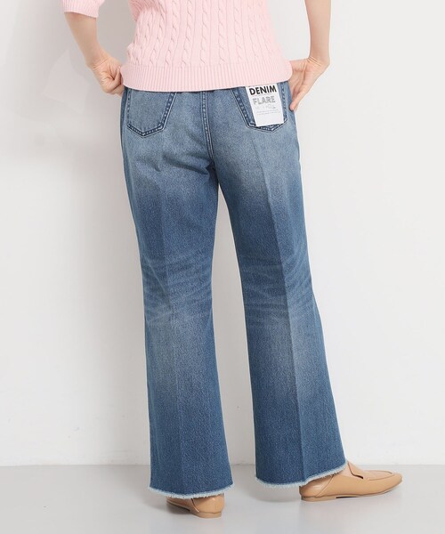 THE SHOP TK (ザ ショップ ティーケー )の「AIBO DENIM フレア(デニムパンツ・レディース・ブラック/ネイビー/ライトブルー・11/14/13/12)」の13枚目の写真
