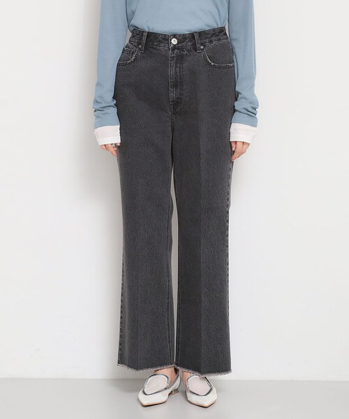 THE SHOP TK (ザ ショップ ティーケー )の「AIBO DENIM フレア(デニムパンツ・レディース・ブラック/ネイビー/ライトブルー・11/14/13/12)」の17枚目の写真