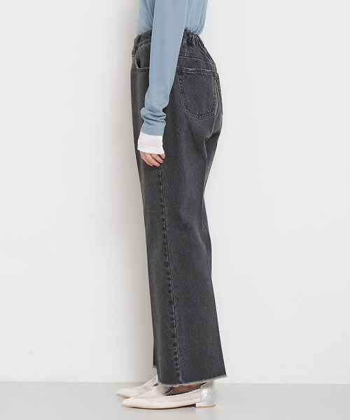 THE SHOP TK (ザ ショップ ティーケー )の「AIBO DENIM フレア(デニムパンツ・レディース・ブラック/ネイビー/ライトブルー・11/14/13/12)」の18枚目の写真