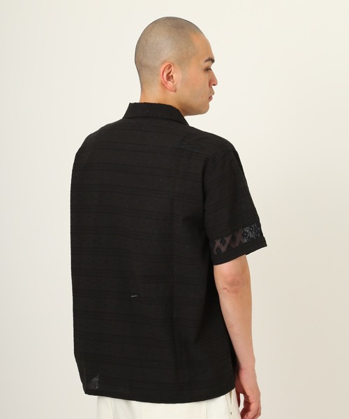 atmos（アトモス）の「atmos Open Collar SS Shirt / アトモス オープン カラー シャツ（シャツ/ブラウス・メンズ・ホワイト/ブラック・M/L/XL）」の15枚目の写真