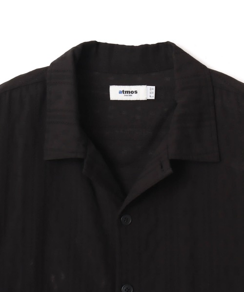 atmos（アトモス）の「atmos Open Collar SS Shirt / アトモス オープン カラー シャツ（シャツ/ブラウス・メンズ・ホワイト/ブラック・M/L/XL）」の10枚目の写真