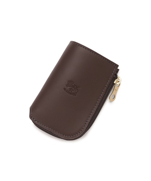 IL BISONTE(イルビゾンテ)の「IL BISONTE / ORIGINAL LEATHER / キーケース(キーケース/キーアクセサリー・レディース・グレー/ナチュラル/ライトブラウン/ブラック/オリーブ/レンガ/ダークブラウン/レッド/ホワイト/グリーン/ネイビー/オレンジ・FREE)」の4枚目の写真