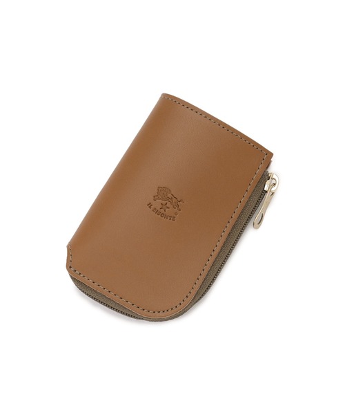 IL BISONTE(イルビゾンテ)の「IL BISONTE / ORIGINAL LEATHER / キーケース(キーケース/キーアクセサリー・レディース・グレー/ナチュラル/ライトブラウン/ブラック/オリーブ/レンガ/ダークブラウン/レッド/ホワイト/グリーン/ネイビー/オレンジ・FREE)」の7枚目の写真