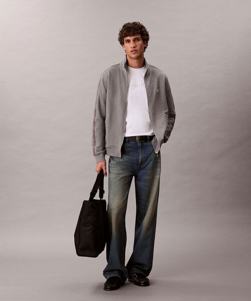 Calvin Klein（カルバン・クライン）の「350テリートラックジャケット（スウェット・メンズ・ブラック/グレー/グリーン系その他・S/M/XL/L）」の17枚目の写真