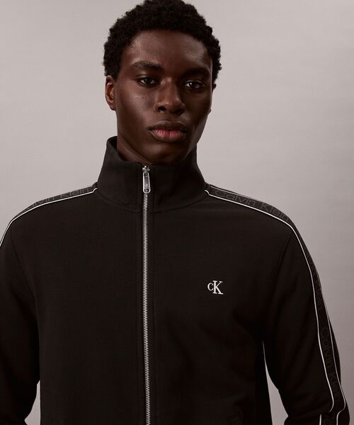 Calvin Klein（カルバン・クライン）の「350テリートラックジャケット（スウェット・メンズ・ブラック/グレー/グリーン系その他・S/M/XL/L）」の10枚目の写真