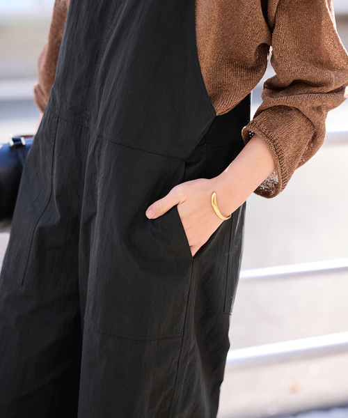 FRAMeWORK（フレームワーク）の「ヴィンテージタイプライターサロペット（サロペット/オーバーオール・レディース・ブラック/ホワイト・36/38）」の14枚目の写真