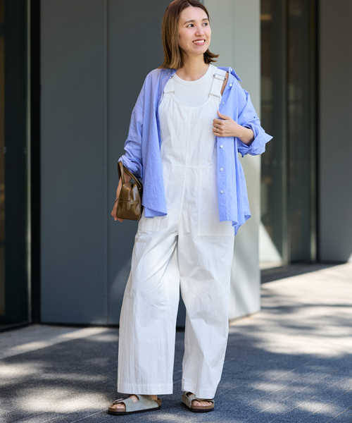 FRAMeWORK（フレームワーク）の「ヴィンテージタイプライターサロペット（サロペット/オーバーオール・レディース・ブラック/ホワイト・36/38）」の16枚目の写真