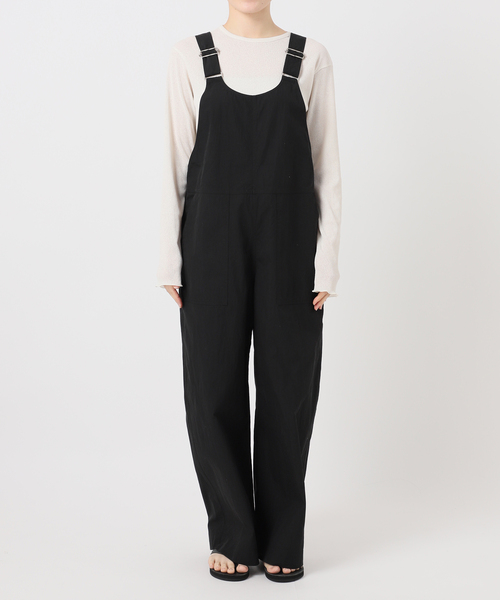 FRAMeWORK（フレームワーク）の「ヴィンテージタイプライターサロペット（サロペット/オーバーオール・レディース・ブラック/ホワイト・36/38）」の22枚目の写真