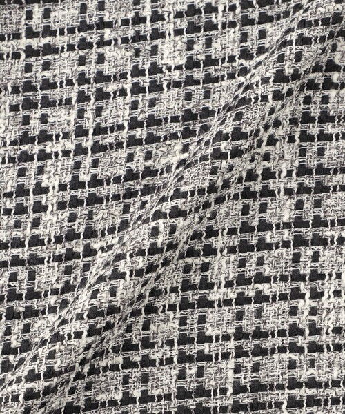 LOVELESS（ラブレス）の「ファニーツイードオーバーシャツ（シャツ/ブラウス・メンズ・ブラック/オフホワイト/グレー系その他2・L/M/S）」の18枚目の写真