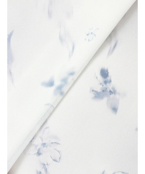 dazzlin（ダズリン）の「マチラッフルフラワープリントワンピース（ワンピース・レディース・ブルー/オフホワイト/ピンク・MEDIUM/SMALL）」の13枚目の写真