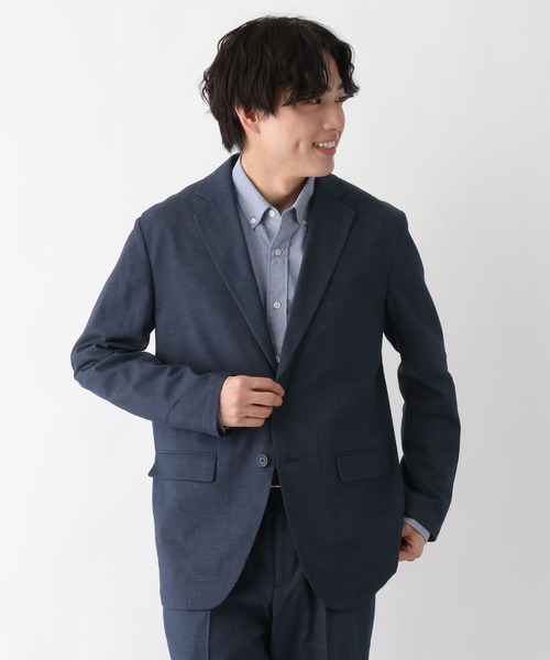 GLOBAL WORK（グローバルワーク）の「アーバンデニムジャケット/AIR/632495（テーラードジャケット・メンズ・ネイビー系9/ブルー・X-LARGE/LARGE/MEDIUM/SMALL）」の7枚目の写真