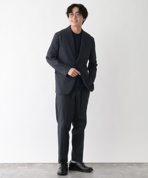 GLOBAL WORK（グローバルワーク）の「アーバンデニムジャケット/AIR/632495（テーラードジャケット・メンズ・ネイビー系9/ブルー・X-LARGE/LARGE/MEDIUM/SMALL）」の9枚目の写真