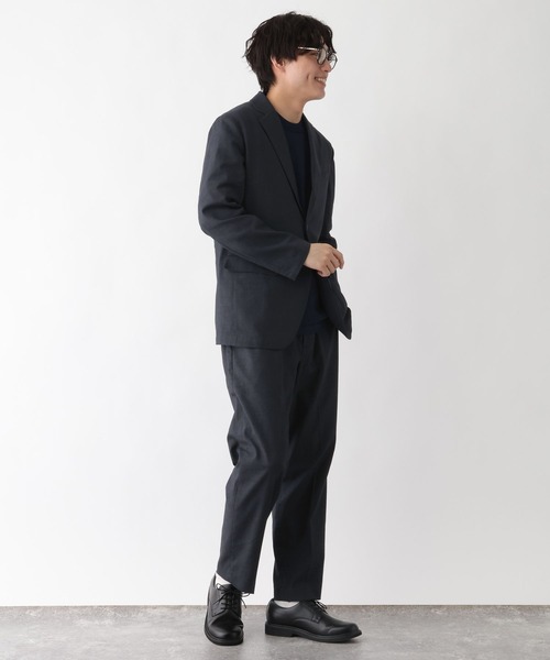 GLOBAL WORK（グローバルワーク）の「アーバンデニムジャケット/AIR/632495（テーラードジャケット・メンズ・ネイビー系9/ブルー・X-LARGE/LARGE/MEDIUM/SMALL）」の11枚目の写真